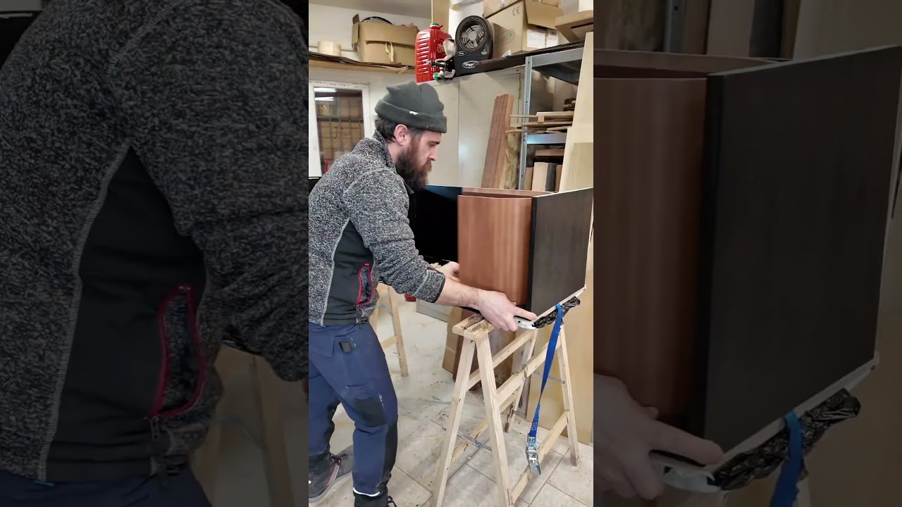 Mobile Hi-Fi spettacolare!  #woodworking #woodscraft #diy #audio #audiophile