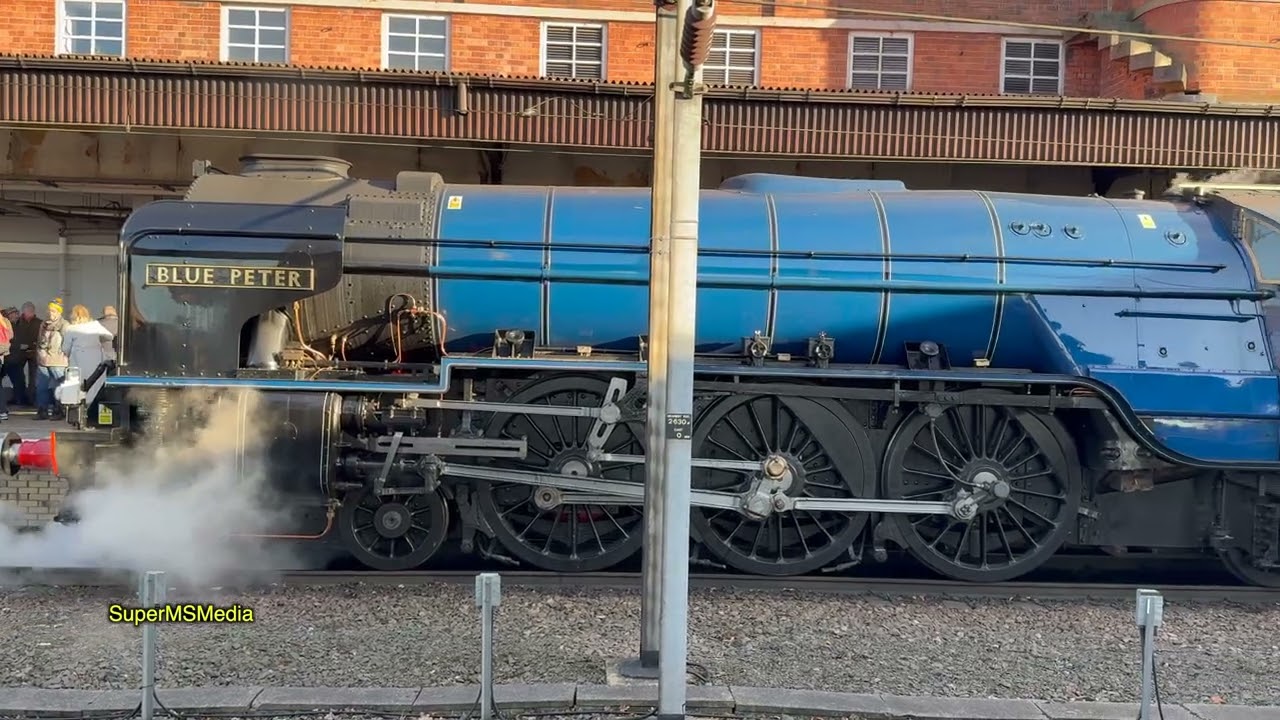 Blue Peter Steam Train, Wednesday 20th November 2024, York Station