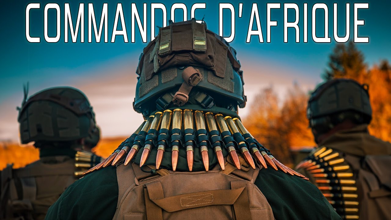 COMMANDOS D'AFRIQUE  - Chant Militaire ⚔️🇫🇷 (avec paroles)