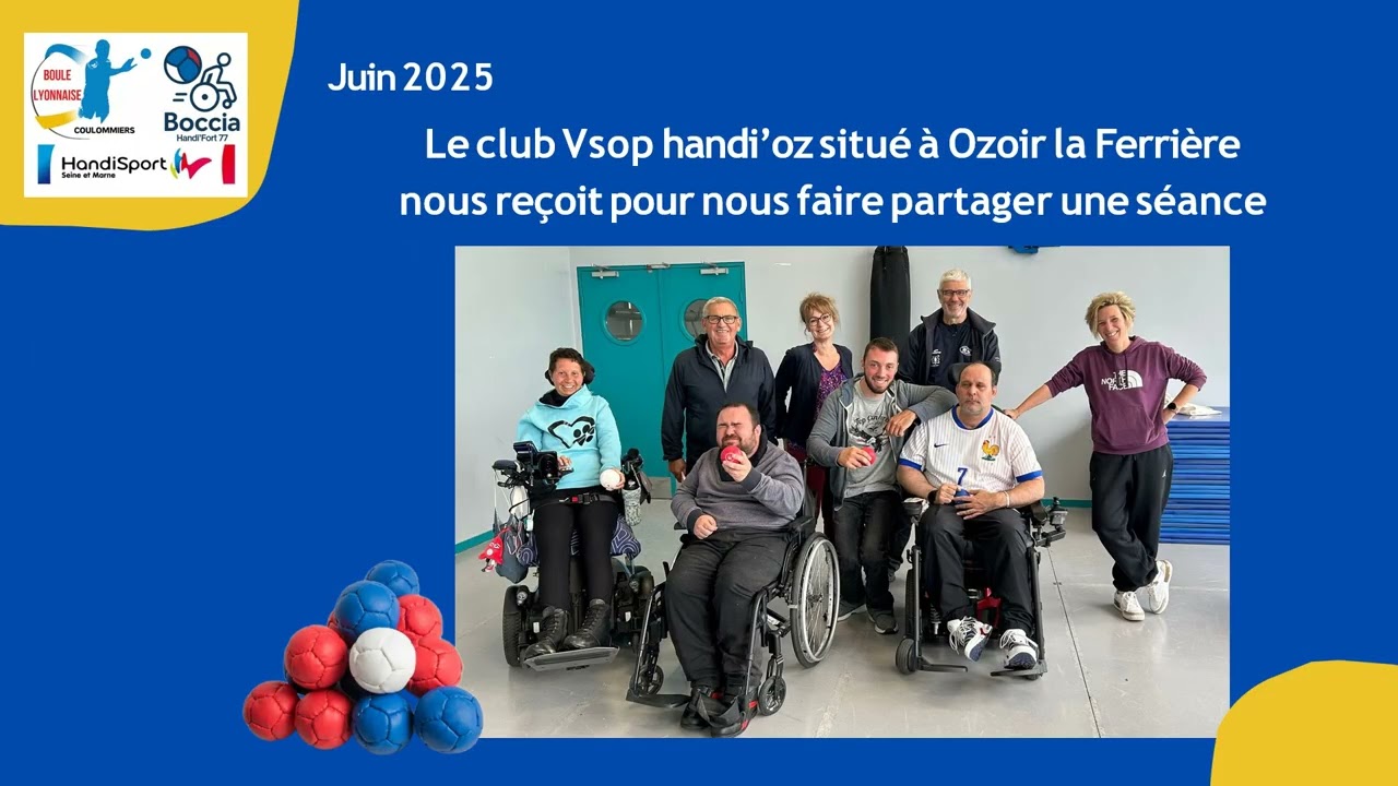 BOCCIA présentation BL Coulommiers