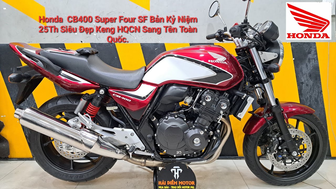 ( Đã Bán )Lên Sàn Em Honda CB400 Super Four Bản Kỷ Niệm 25Th Dk 2019 HQCN Siêu Đẹp Keng Ae Bstp
