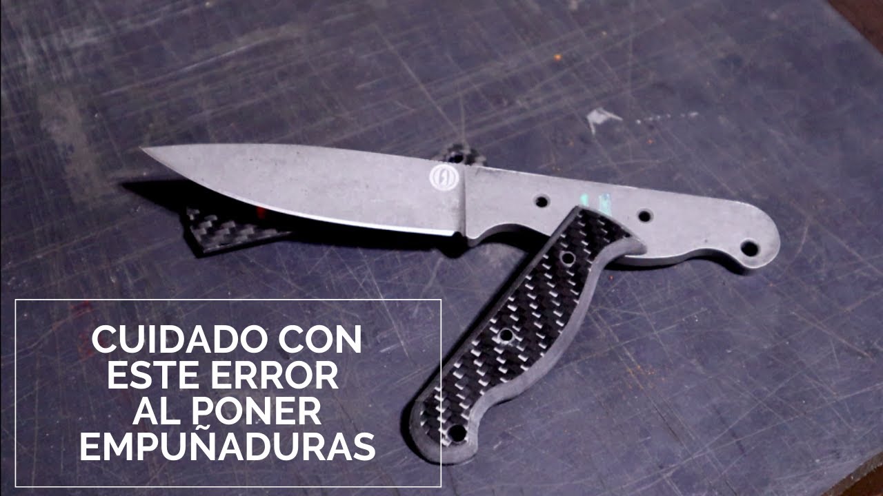 🛑  Solo un  ERROR y mira como se arruinó el cuchillo, Cuida tus procesos