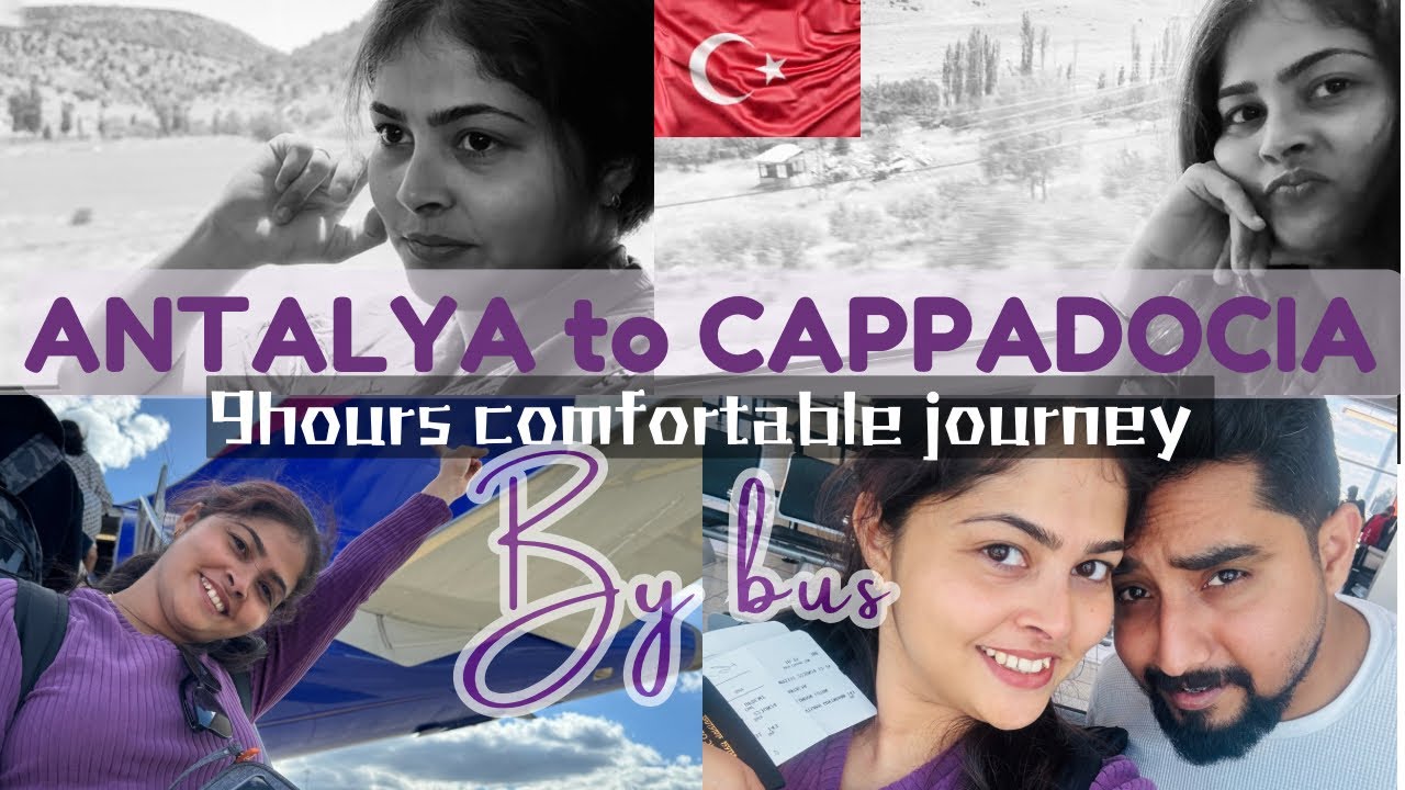 Turkey Vlog 1 | Antalya to Cappadocia | Long Flix Bus Journey #vlog #antalya #cappadocia #bus#new