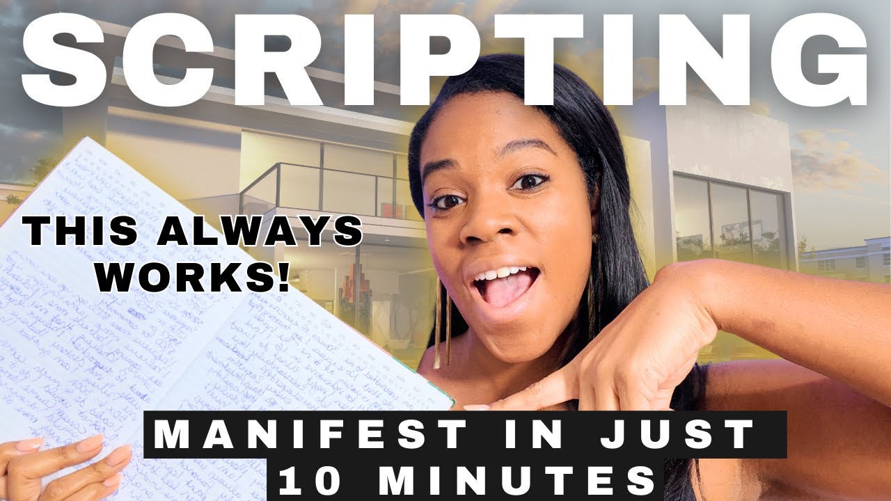 10-Minute SCRIPTING Technique to MANIFEST ANYTHING (step by step)