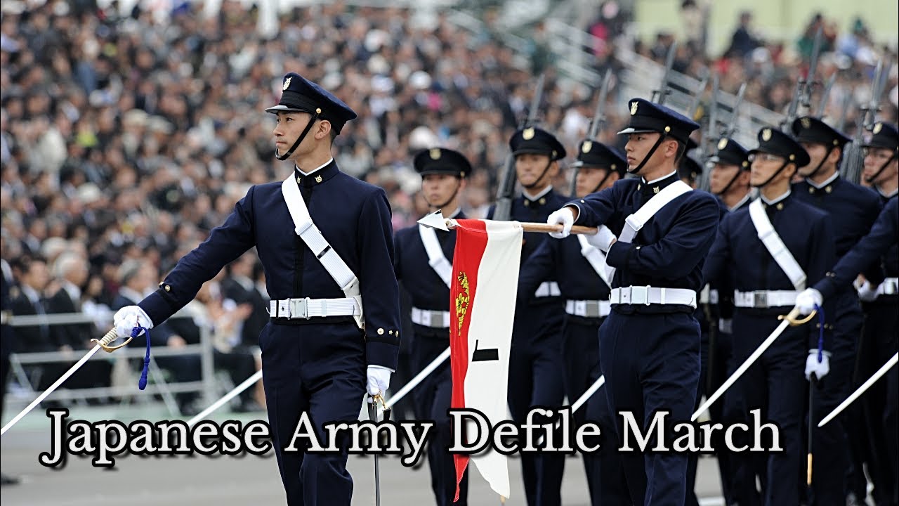 【自衛隊 行進曲】陸軍分列行進曲/JSDF March 