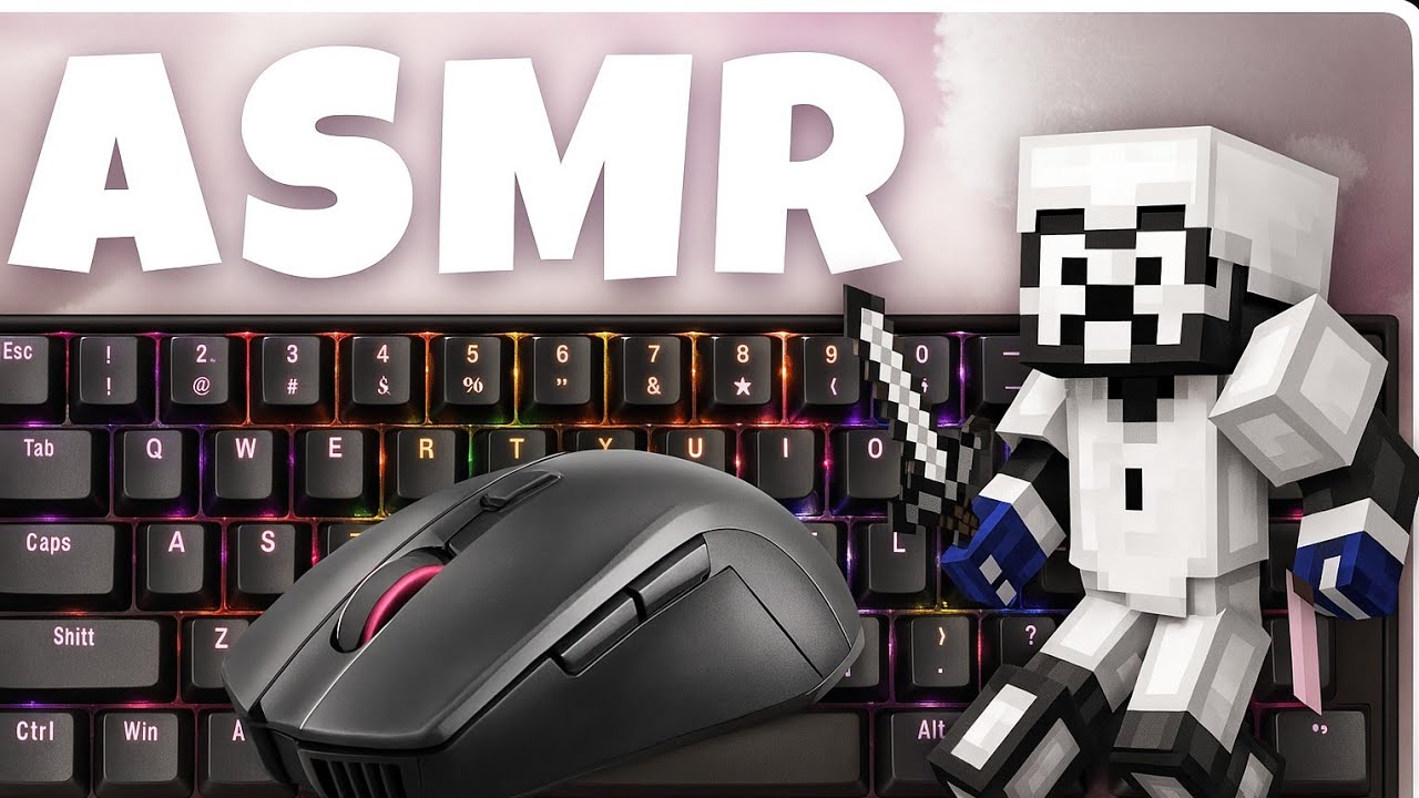 (Godbridge) Bedwars keyboard+ mouse sounds #asmr #bedwars #minecraft #hypixel
