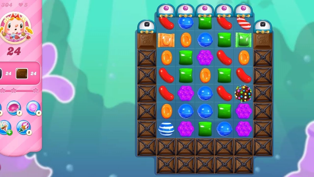 Level 304 Candy Crush Saga | Let's Play Candy Crush Saga | Level 304 | How to Complete Level 304