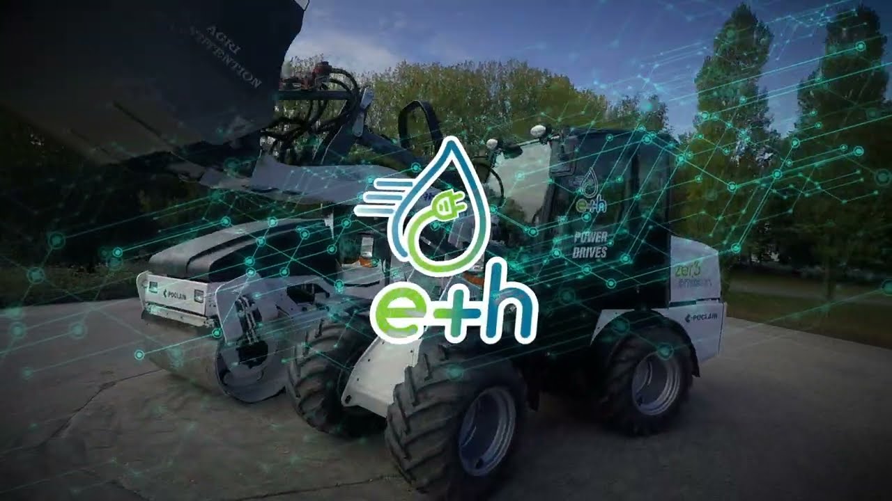 E+H compactor loader: Optimize your transition to electric with e-motor system for compact machines