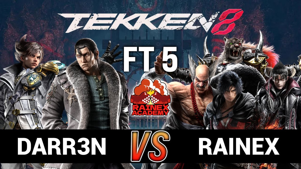 RAINEX SHOWDOWN #6 | Darr3n vs Rainex | TEKKEN 8 | FT5