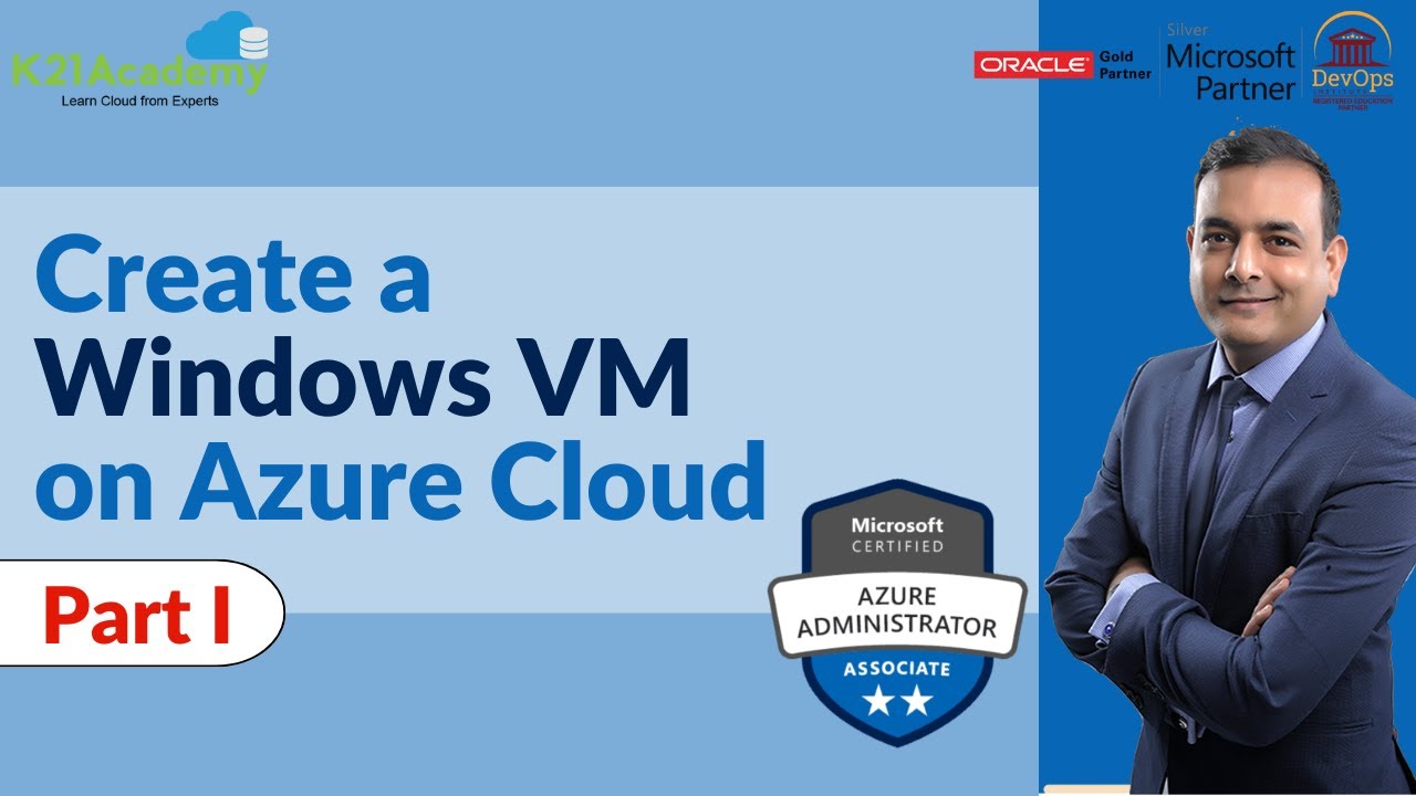 How to Create a Windows Virtual Machine in Azure | Azure Virtual Network Tutorial | K21 Academy