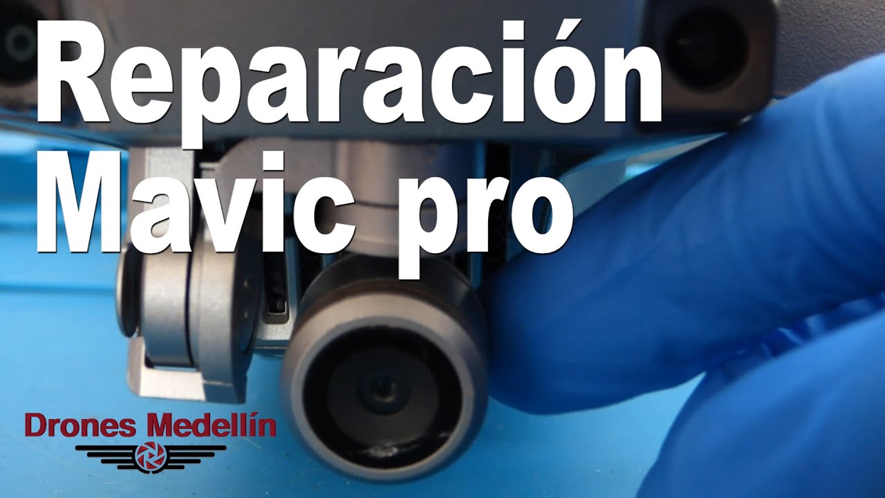 Reparación Mavic Pro - Cambio motores gimbal