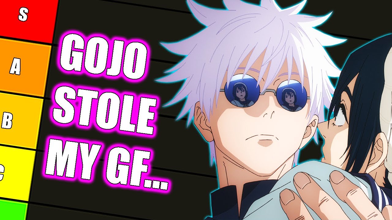 Ranking JUJUTSU KAISEN Characters on Who Would Steal Your Girlfriend | Tier List