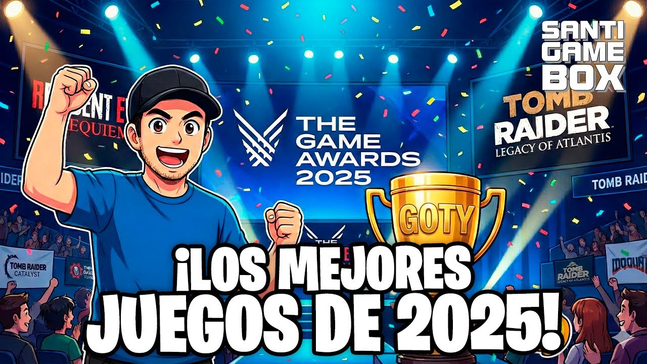 TGA 2025: Ganadores 🏆 Polémica DK Bananza + Resident Evil y Tomb Raider #TGA2025 #Gaming
