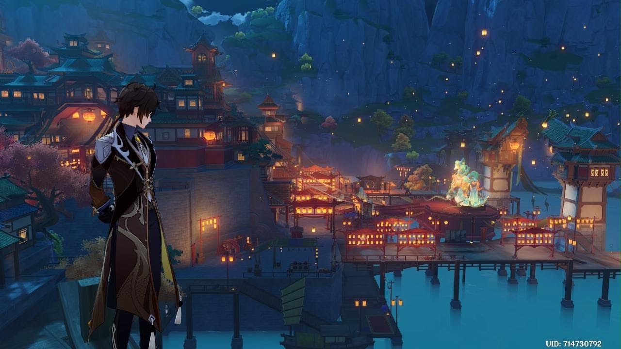 Genshin Impact Ambience - Laternenritual _ Das Jahr des Pferdes 9