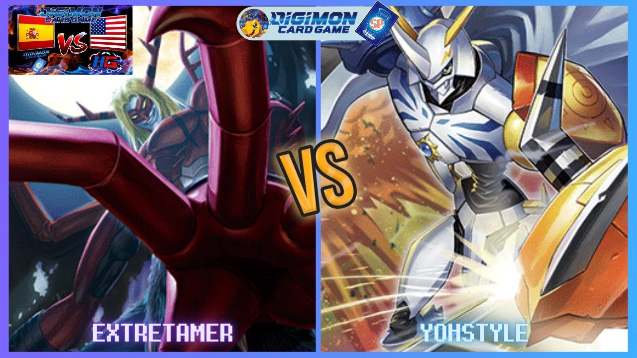 EXTRETAMER VS. YOHSTYLE | USA VS. SPAIN | DIGIMON CARD GAME | ESPA&Ntilde;OL