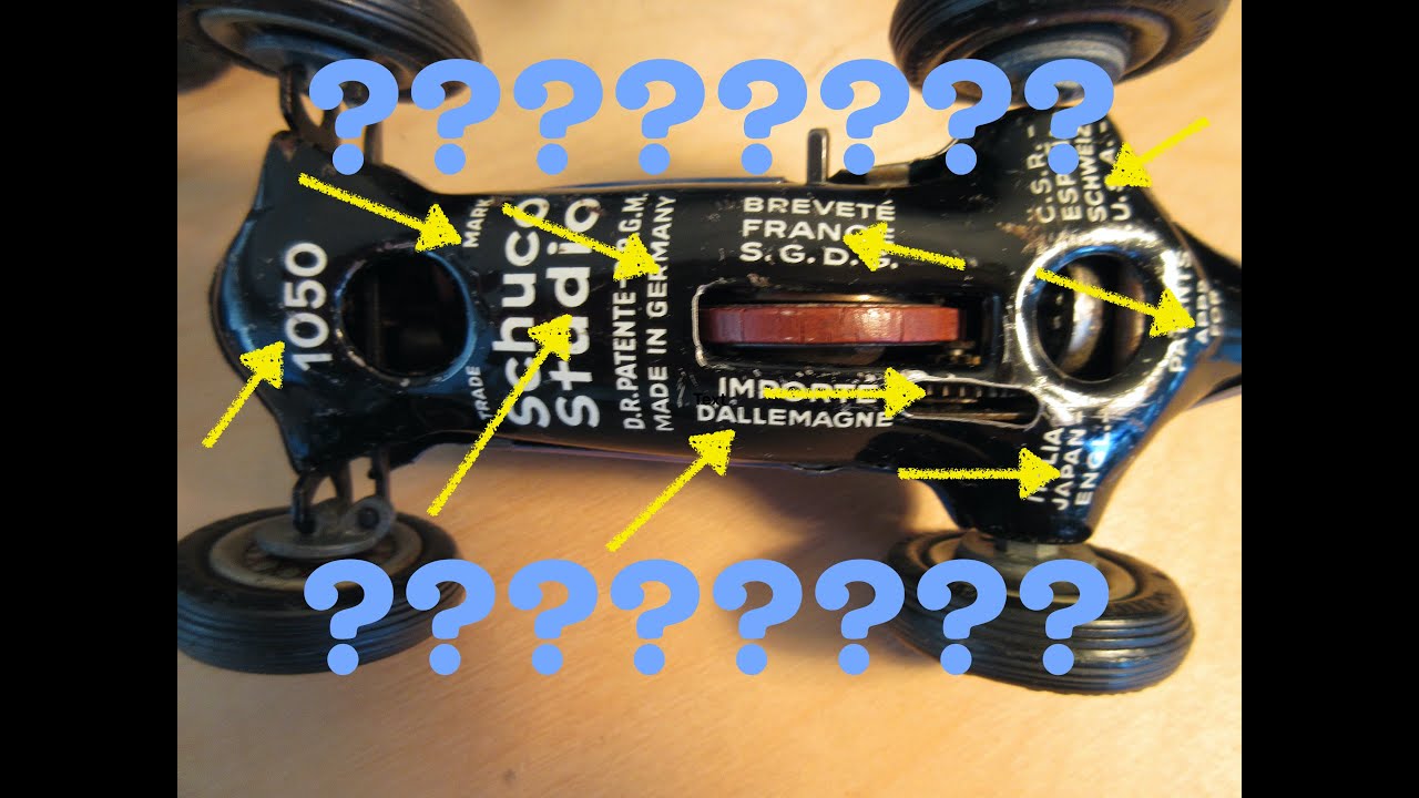 Schuco Manufacturing Dates (and other info)