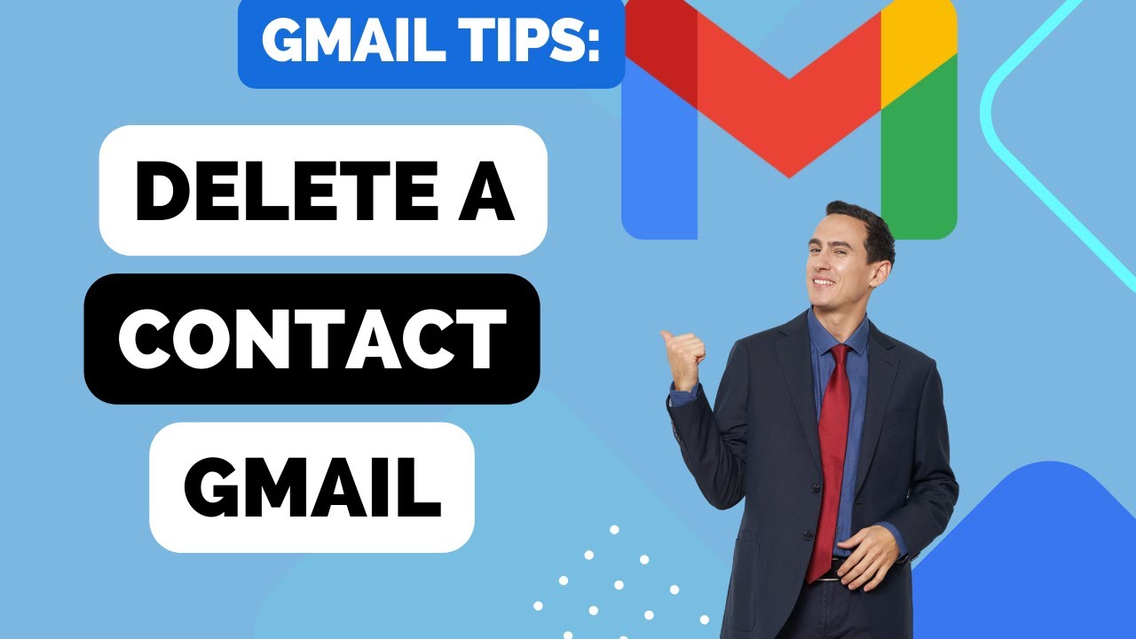 Как удалить контакт из Gmail