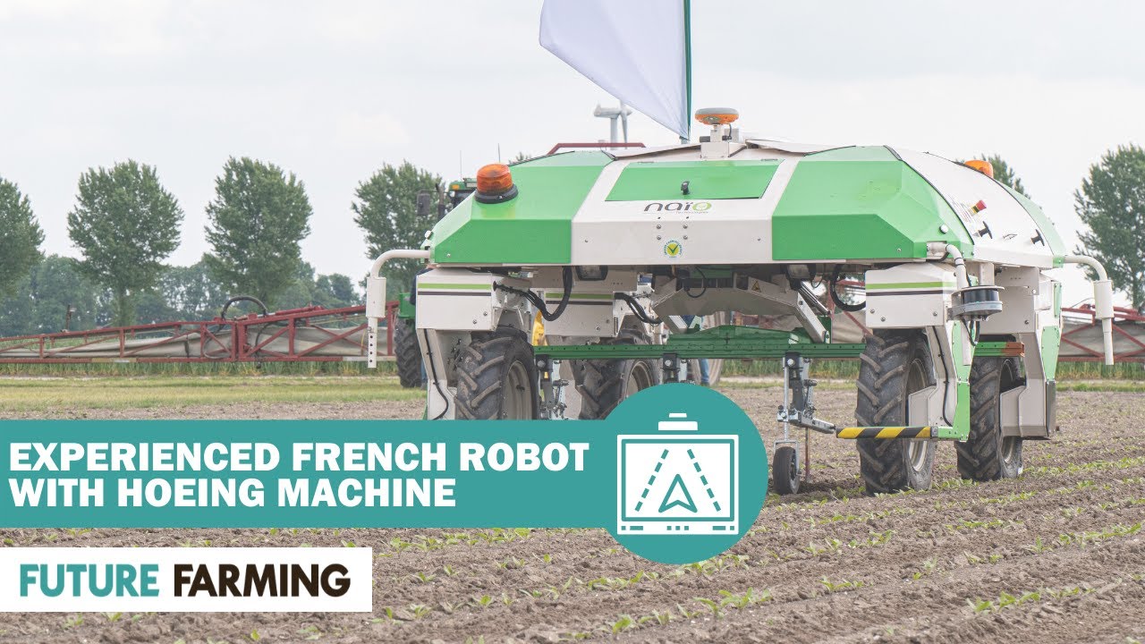 Experienced French ROBOT WITH HOEING MACHINE