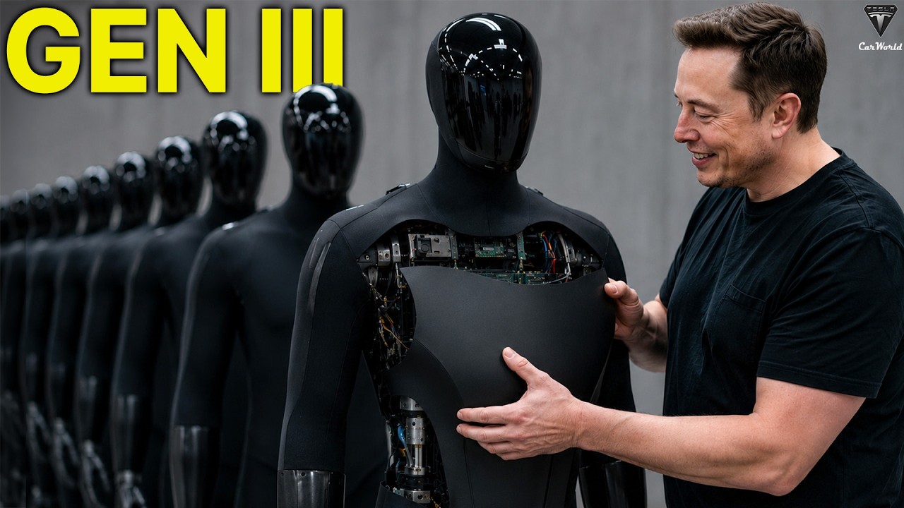 Tesla Optimus Gen 3 Factory Destroy Robotic Industry