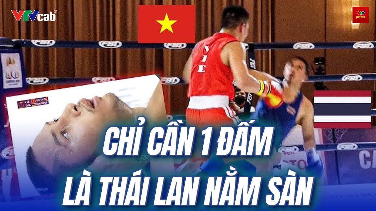 ĐỐI THỦ THÁI LAN ĐO SÀN VÀ BẤT TỈNH SAU ĐÒN KNOCK OUT TRỜI GIÁNG TỪ VÕ SĨ BÙI PHƯỚC TÙNG