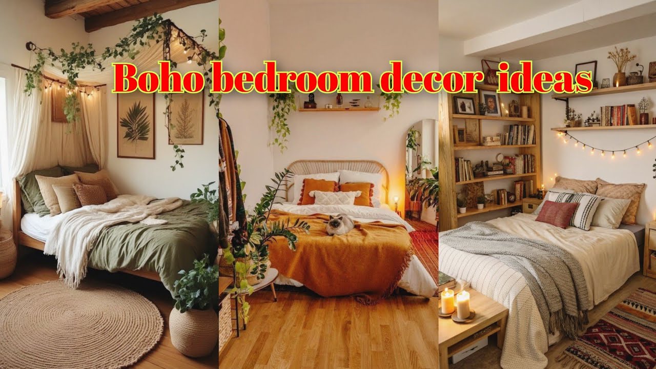How to Style a Vintage Boho Bedroom 🌿 | Cozy Aesthetic Room Decor on a Budget