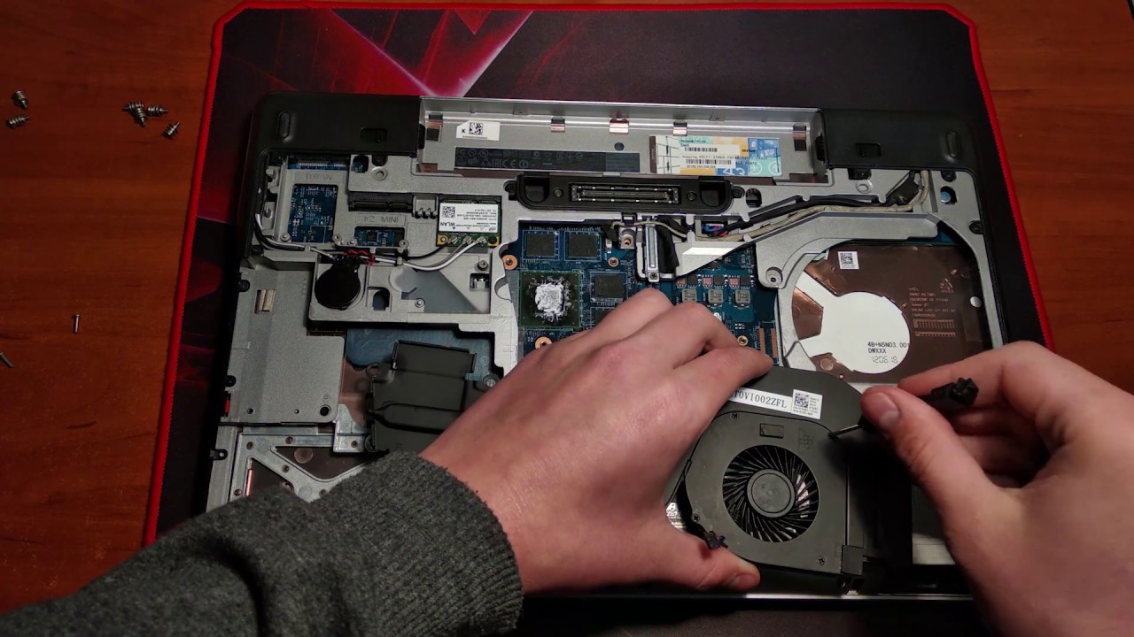 Dell Latitude e6540 replacing the cooling fan