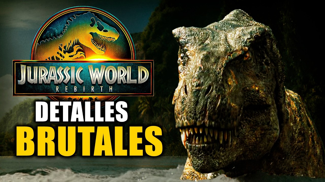 DETALLES BRUTALES DE LOS DINOSAURIOS DE JURASSIC WORLD REBIRTH