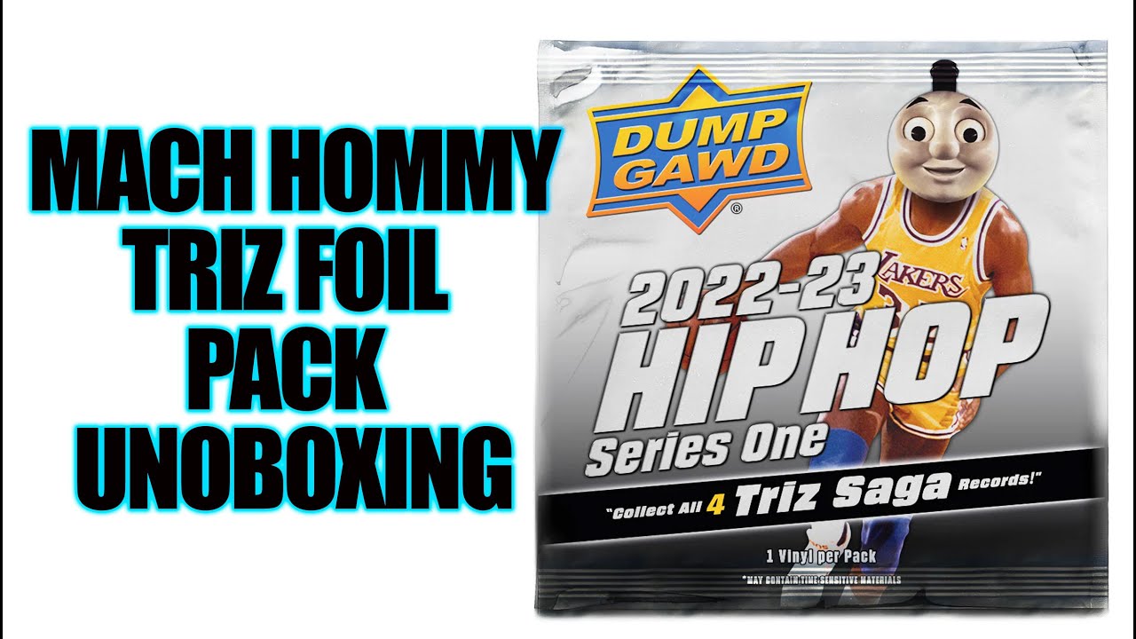 Mach Hommy Triz Saga Foil Packs Unboxing
