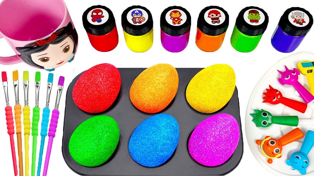 Satisfying Video l DIY How To Make Relaxing SPRUNKI Candy Mixing All Lollipops Eggs from Balls ASMR