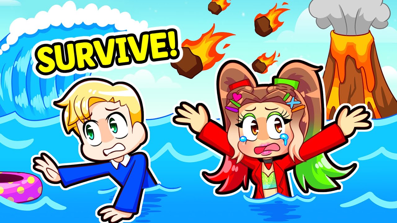 TROLLING Players With MAX LEVEL NATURAL DISASTERS On ROBLOX!