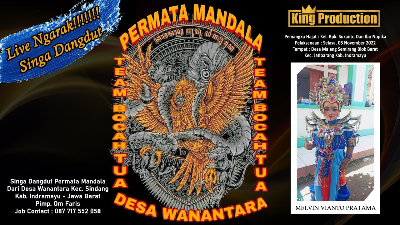 LIVE SINGA DANGDUT PERMATA MANDALA DI DESA MALANG SEMIRANG JATIBARANG IM SELASA, 08 NOV 2022