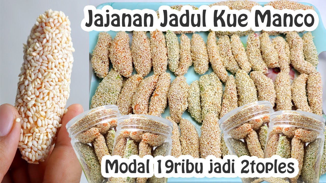MUDAH BANGET !! MODAL 19RIBU DOANG UDAH BISA BUAT KUE LEBARAN KUE MANCO, JAJANAN LEBARAN JADUL