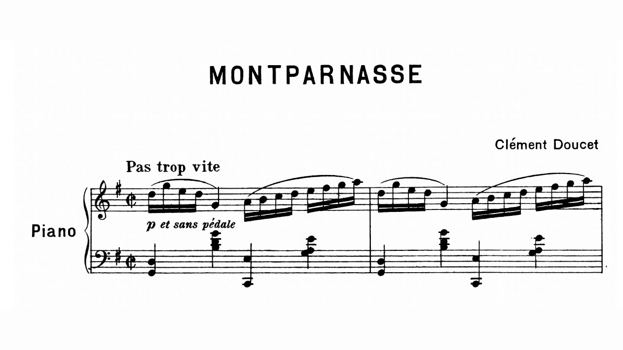 Cl&eacute;ment Doucet: Montparnasse