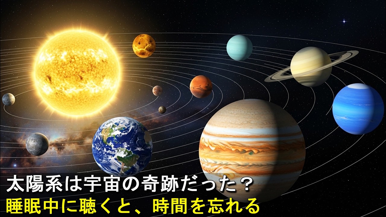 [睡眠ドキュメンタリー] 太陽系は、思った以上に希少なものかもしれない