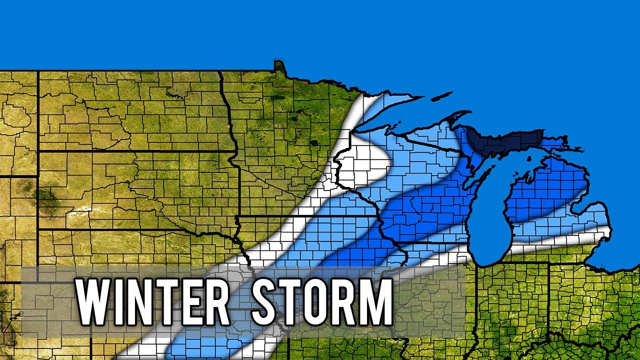 Winter Storm Indra Forecast