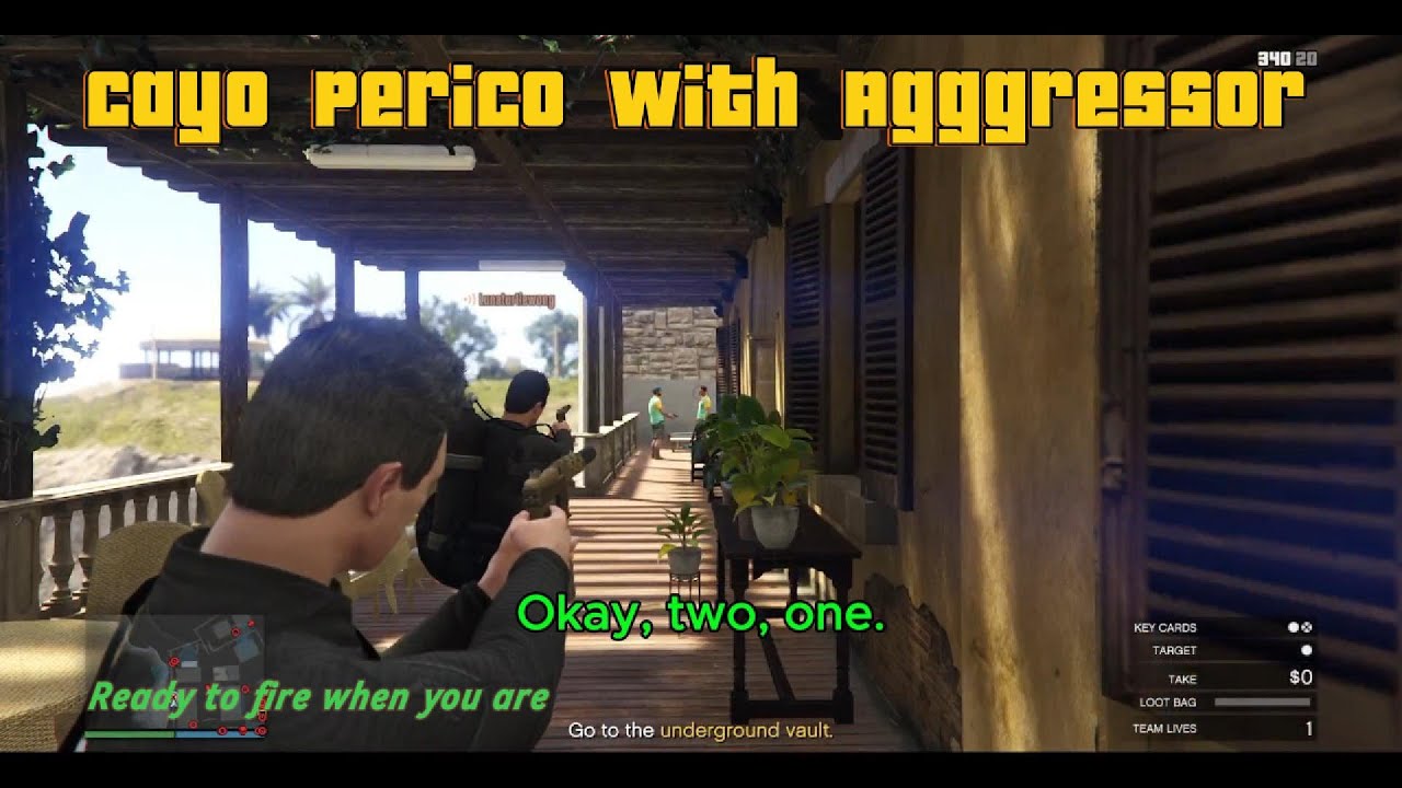 Cayo Perico Heist - Aggressor Loadout (with Subtitles)