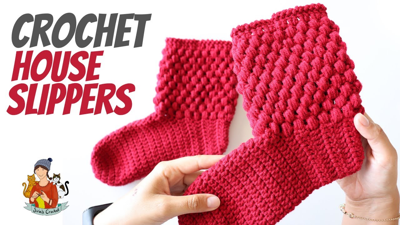 Crochet House Slippers