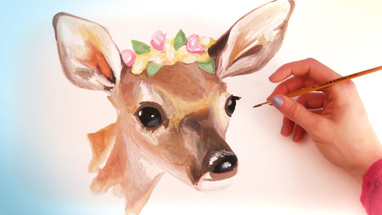 Watercolor Animal Paintings