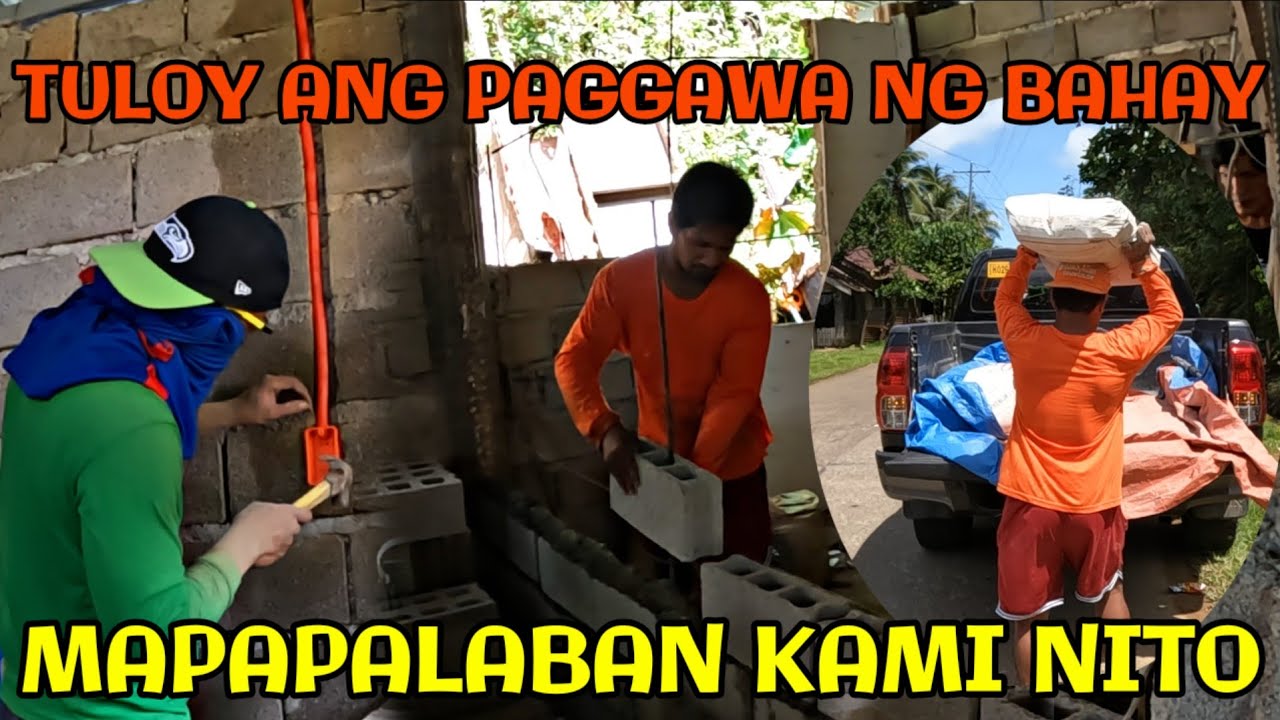 DAY-31 TULOY ANG PAGGAWA NG BAHAY NI JOSEPH AT JOY