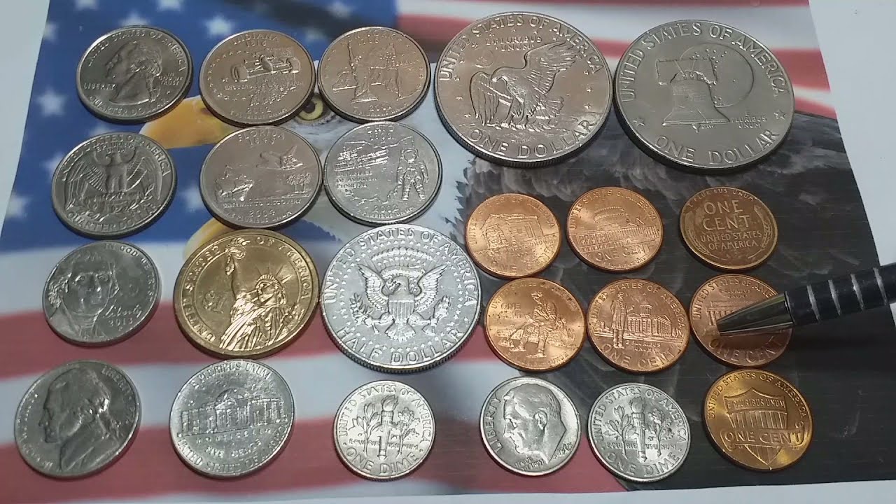 🗽O SEGREDO DAS MOEDAS MILIONÁRIAS DOS ESTADOS UNIDOS💱💵🛩⛵🚀