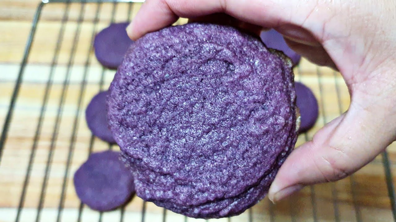 HOW TO MAKE SOFT AND CHEWY UBE COOKIES