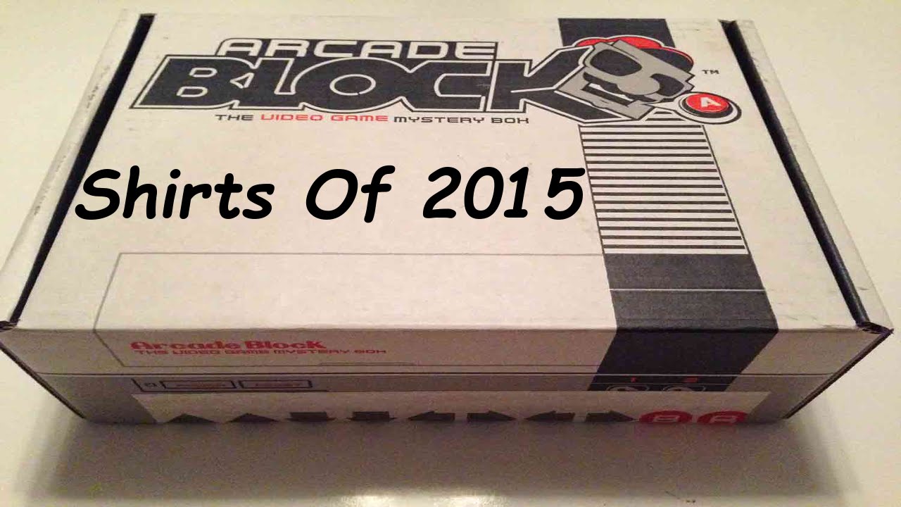 ArcadeBlock - Shirts Of 2015