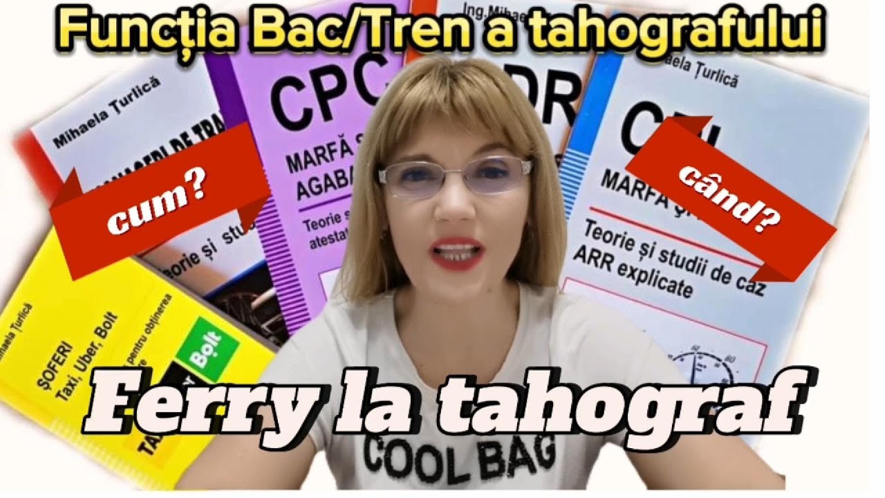 Cum folosesti funcția Bac/Tren a tahografului #soferincepator #tahograf