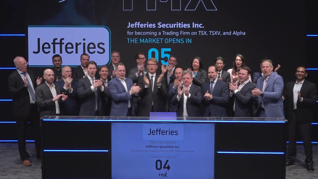 Jefferies Securities Inc. Opens the Market Monday, March 31, 2025