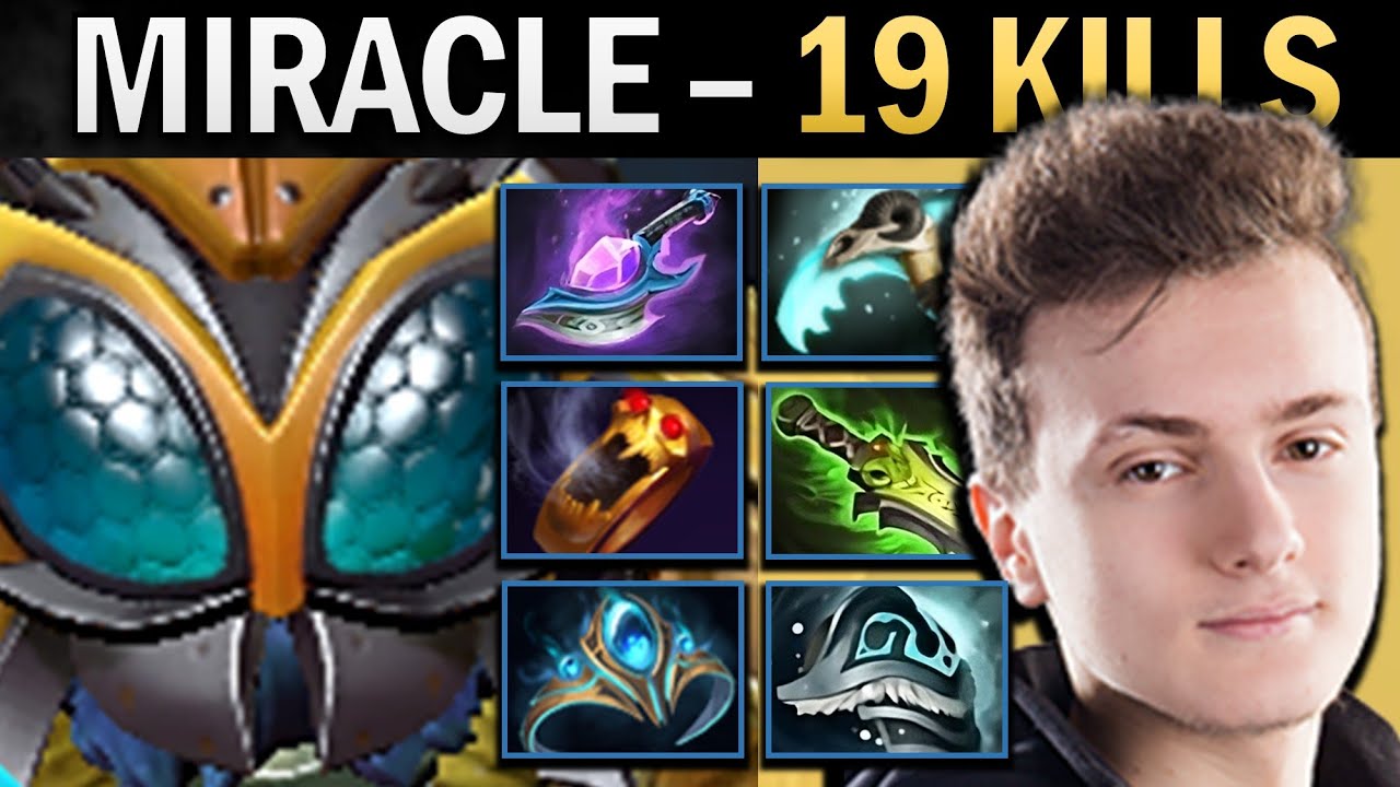 Tinker Dota Gameplay Miracle with 19 Kills and Ethereal