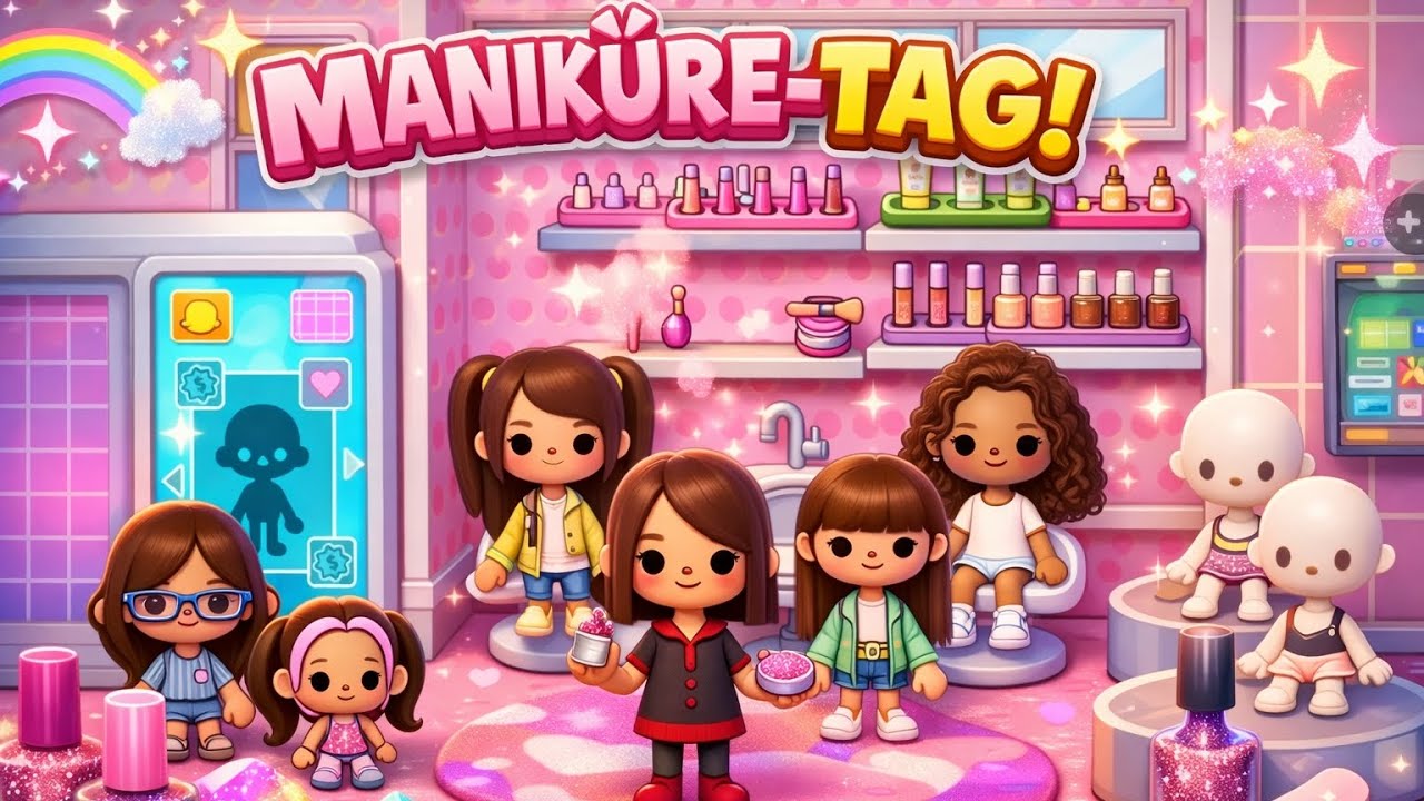 💅💖TocaBoca💝💗💞Heute ist 💅 Maniküretag 🌈💅👄