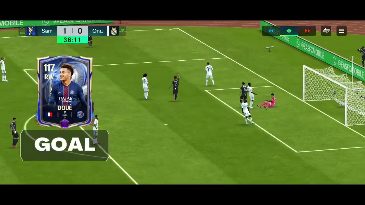 The goals  in my team 1 goals  my team wins 