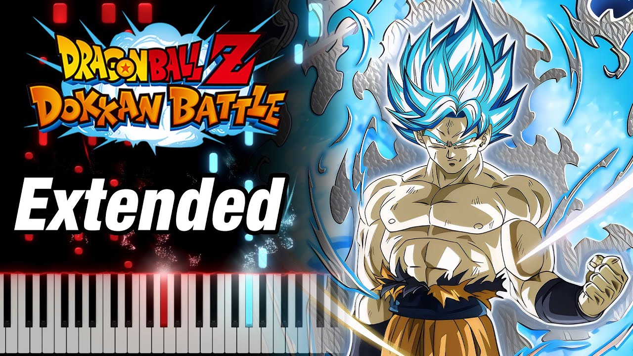 STR Universe Tree Goku Blue Active Skill OST Extended Version - DBZ Dokkan Battle - Piano Cover