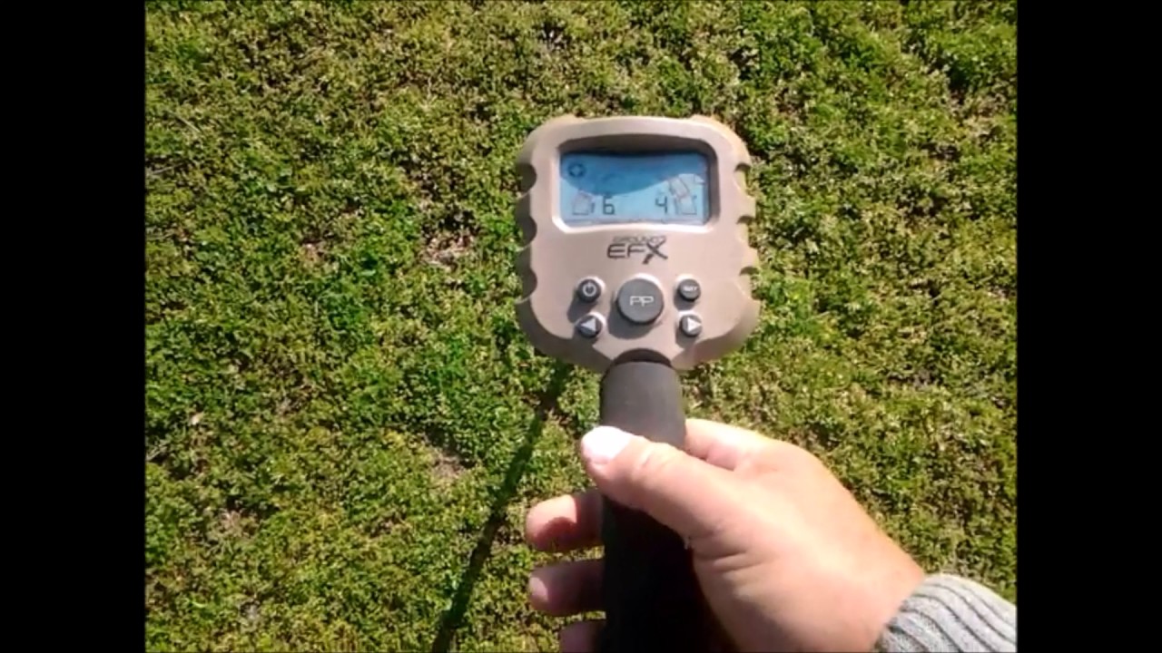 My new Ground EFX MX50 detector. Thank you Dalton Thomas