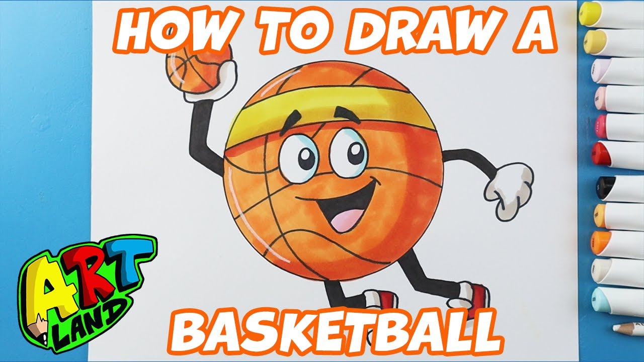 How to Draw a Basketball | March Madness